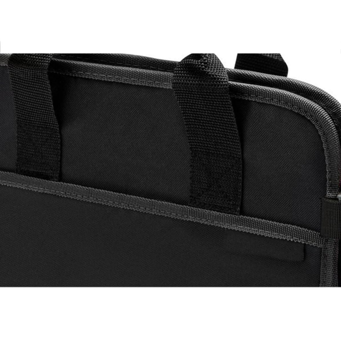 Kisangel Organisateur Grands Noir de Coffre de Voiture Oxford Tissu organiser Deux Compartiments Rangement Latéral en Filet et Équipements D'urgence et Courses la Maison