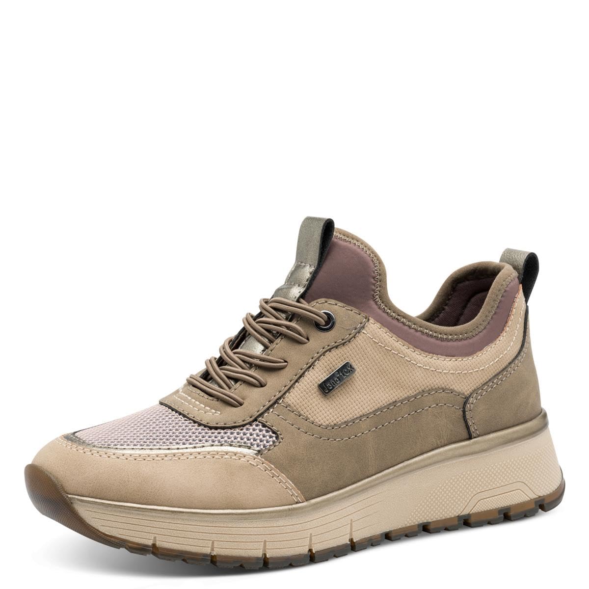 Jana Damen Sneaker flach Sportlich Vegan