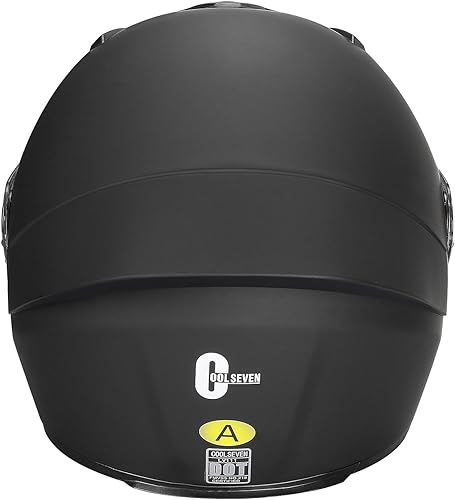 Miniatura 3 de Casco de motocicleta de cara completa para adultos con aprobación DOT, Casco de bicicleta de calle aerodinámico y ligero para hombres y mujeres,