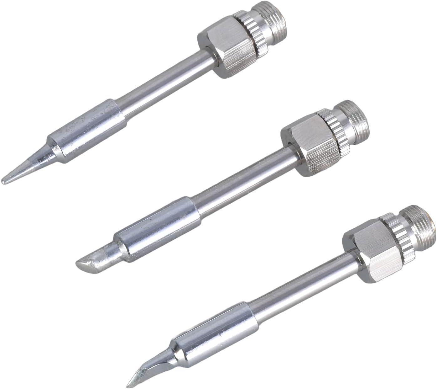 3Pcs 510.0 Interfaces USB Soldering Iron Tip USB Solder Tip Soldering Tip Set USB Soldering Iron Head Soldering Iron Tip