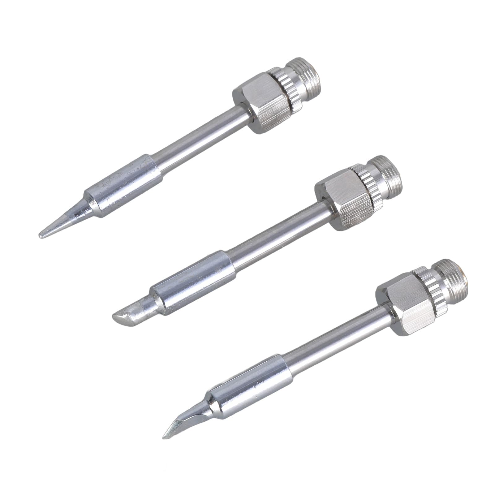 Yhplxyuus 3Pcs Soldering Tip Set Usb Soldering Iron Head Iron Tip 510.0 Interfaces Usb Solder Interfaces Head