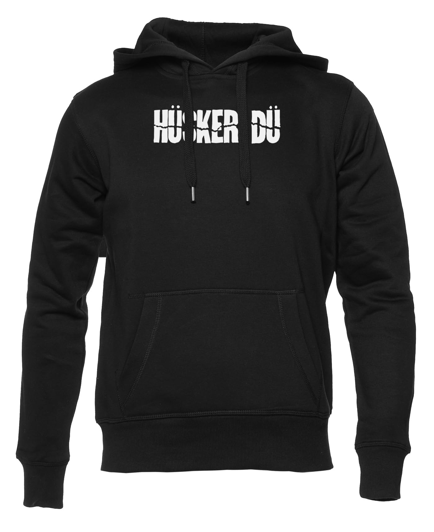 Generico Husker Du Merchandise Felpa con Cappuccio Unisex Uomo Donna Nero Manica Lunga Hoodie Men's Women's Black