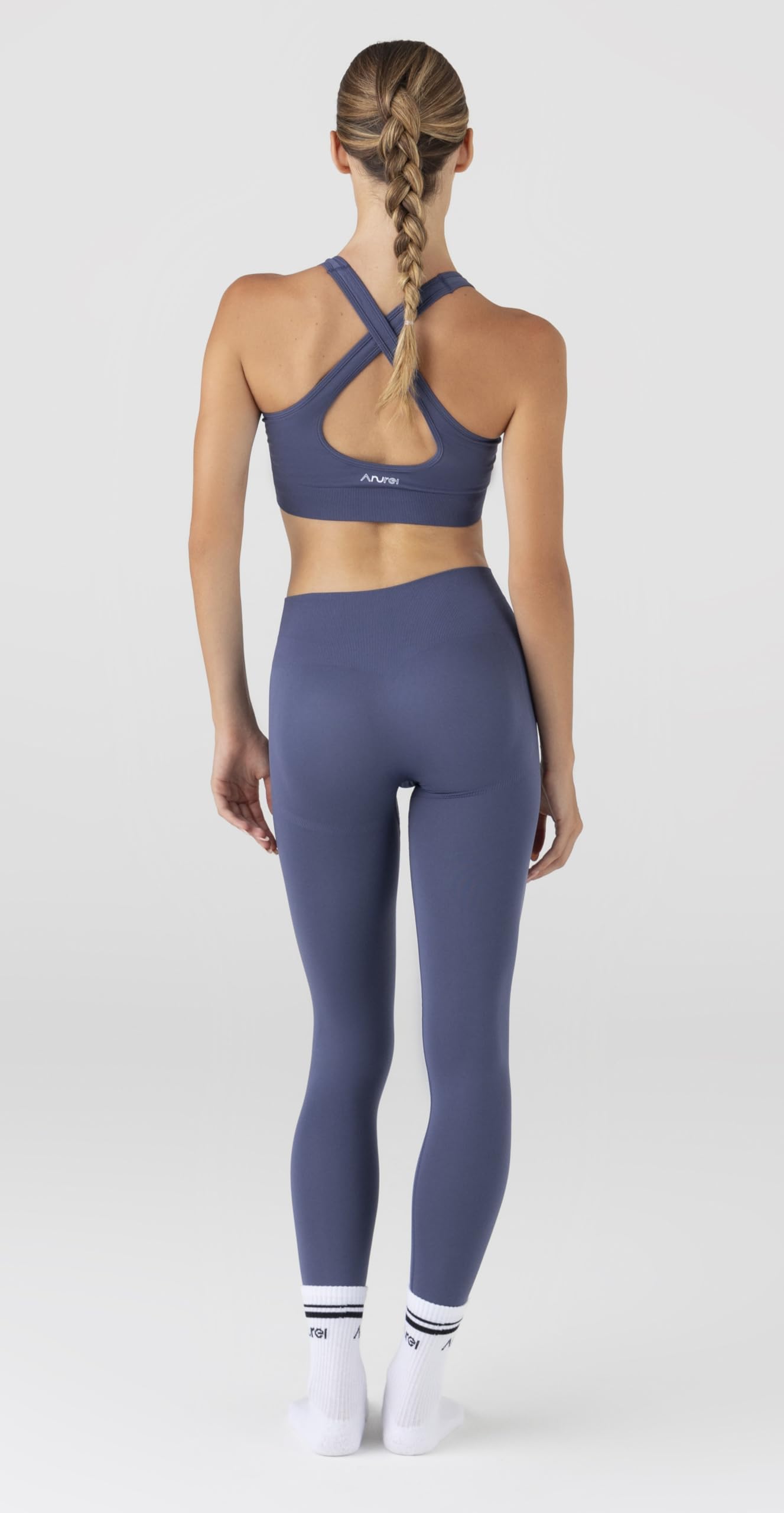 Reggiseno Sportivo in Seamless Made in Italy - Sports Bra Incrociato Senza Cuciture e Senza Ferretto – Brassiere Easywear Fitness, Tempo Libero –