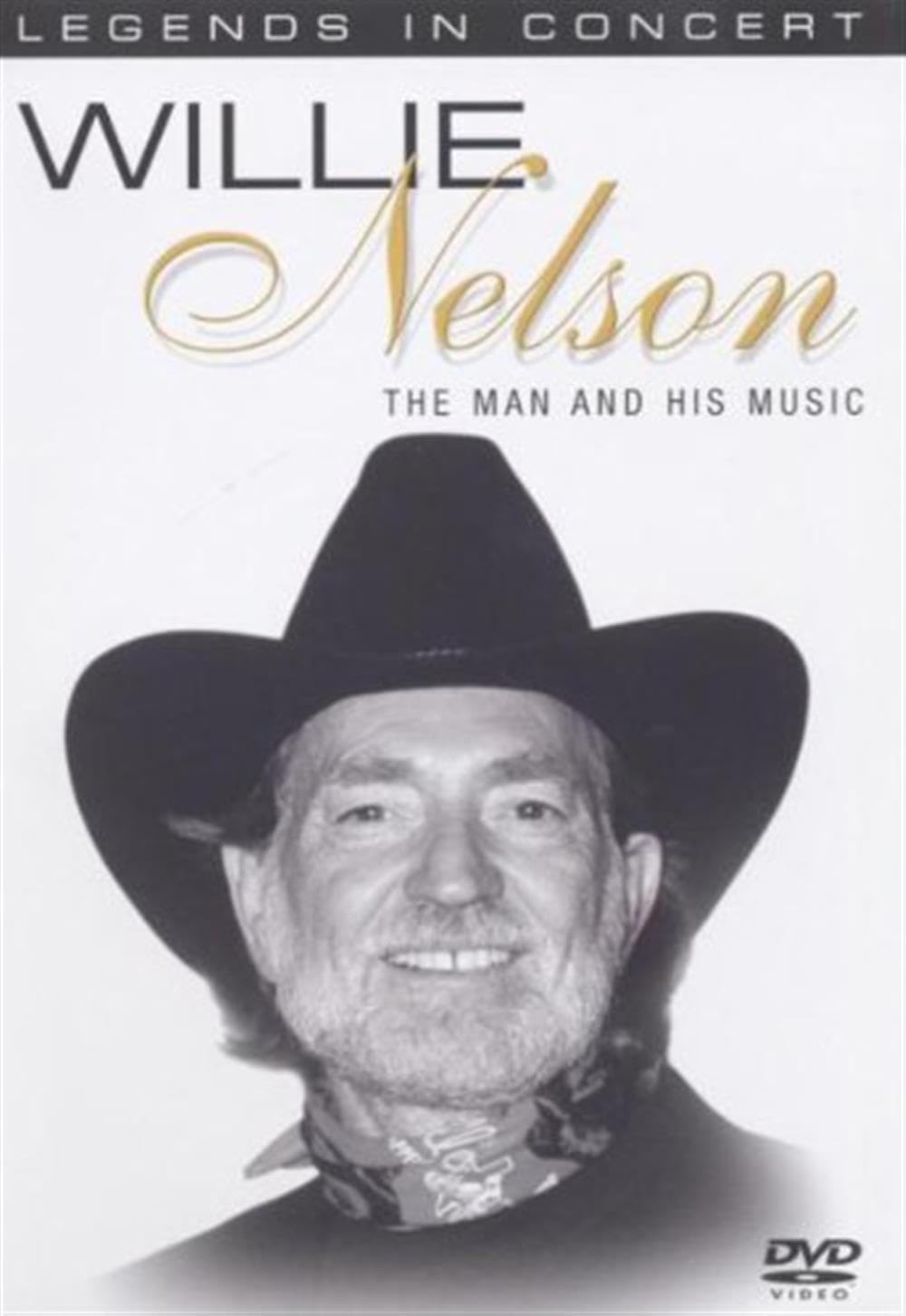 DVD Willie Nelson - The Man and His Music. Legends in Concert. Free UK Post