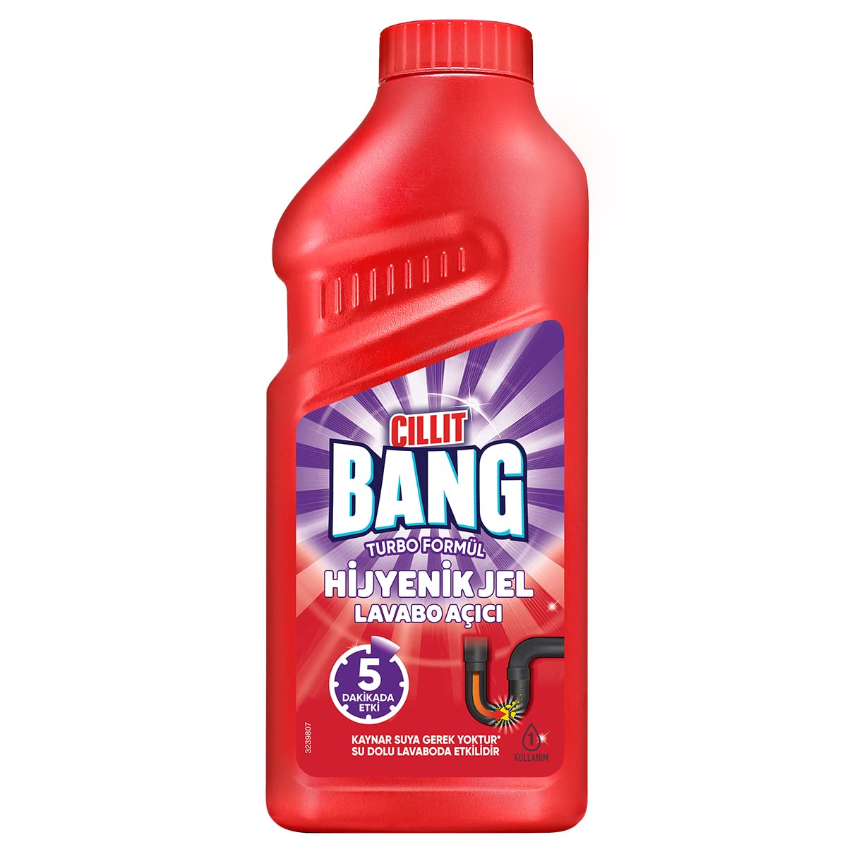 Cillit Bang Hijyenik Gider Lavabo Açıcı Jel 500 ml