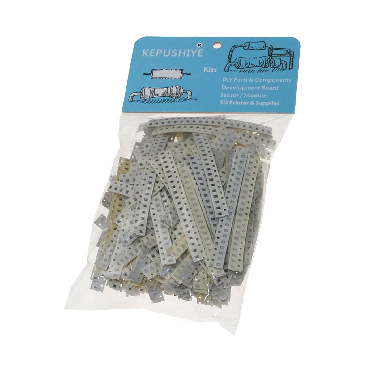 Résistance SMD 0805 en kit de 3400pcs pour réparer et créer vos PCB