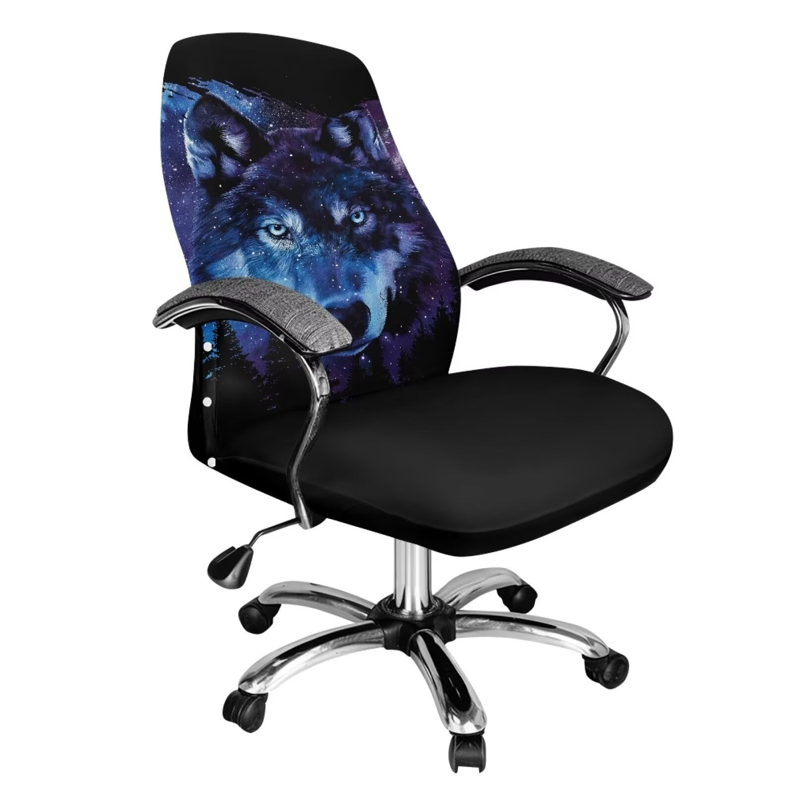 Housse de chaise de bureau extensible universelle Wanyint taille L