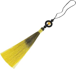 INOOMP Espada con Pinchos De China Amuletos De La Suerte para Manualidades Ropa Hanfu Accesorios Hanfu Amuleto con Borlas Organizador Colgante De Joyas Borla China para Coche