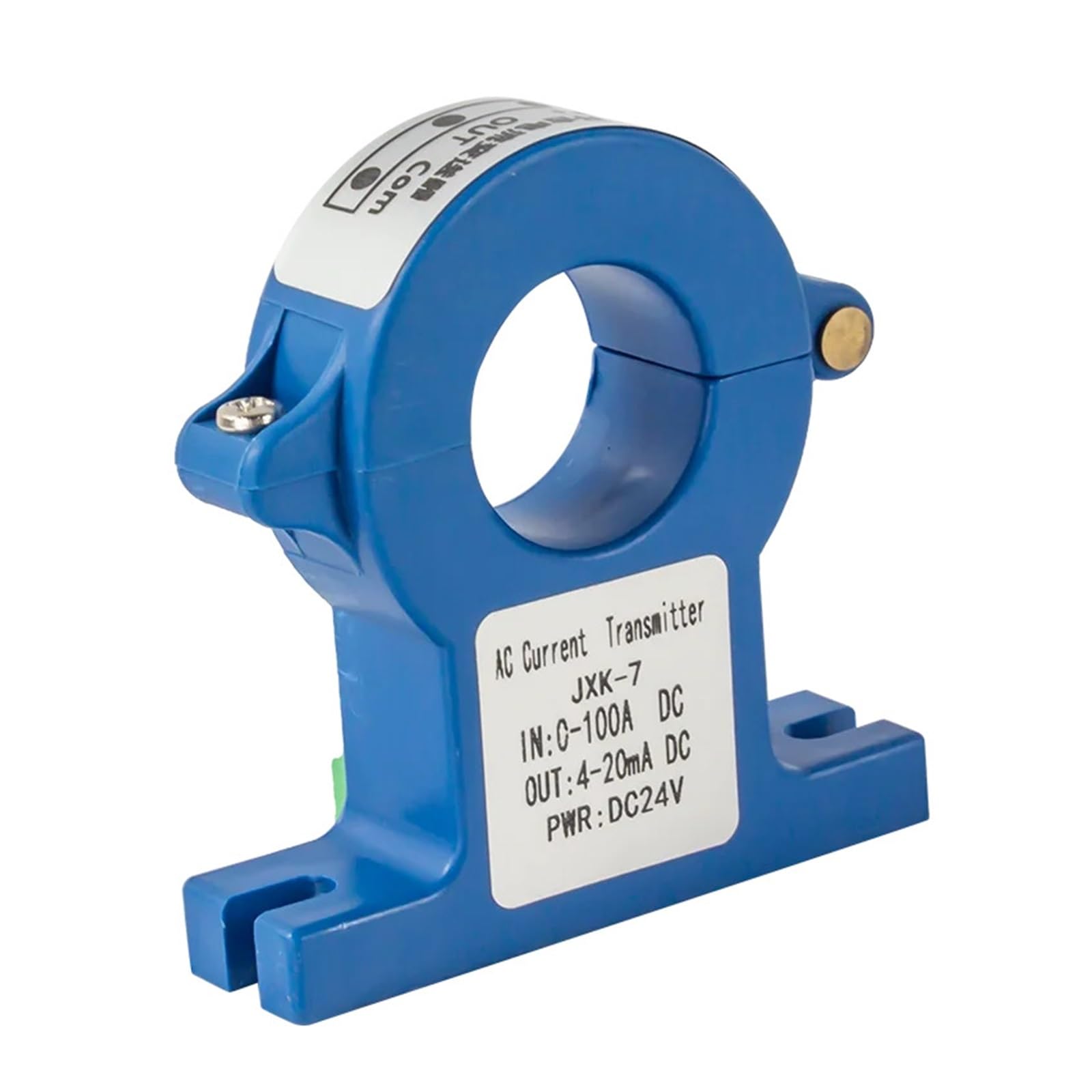 Transmetteur de Courant Alternatif/continu, capteur de Courant à Effet Hall 0-100 A, 0-200 A, 0-400 A à 0-5 V, Trou de 20 mm, DC24 V(Input AC 0-200A)