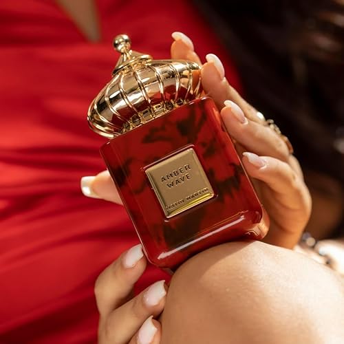 Miniatura 4 de Matin Martin Amber Wave para Unisex  Perfume árabe para mujeres y hombres  Fragancia amaderada de larga duración con notas de cuero, naranja,