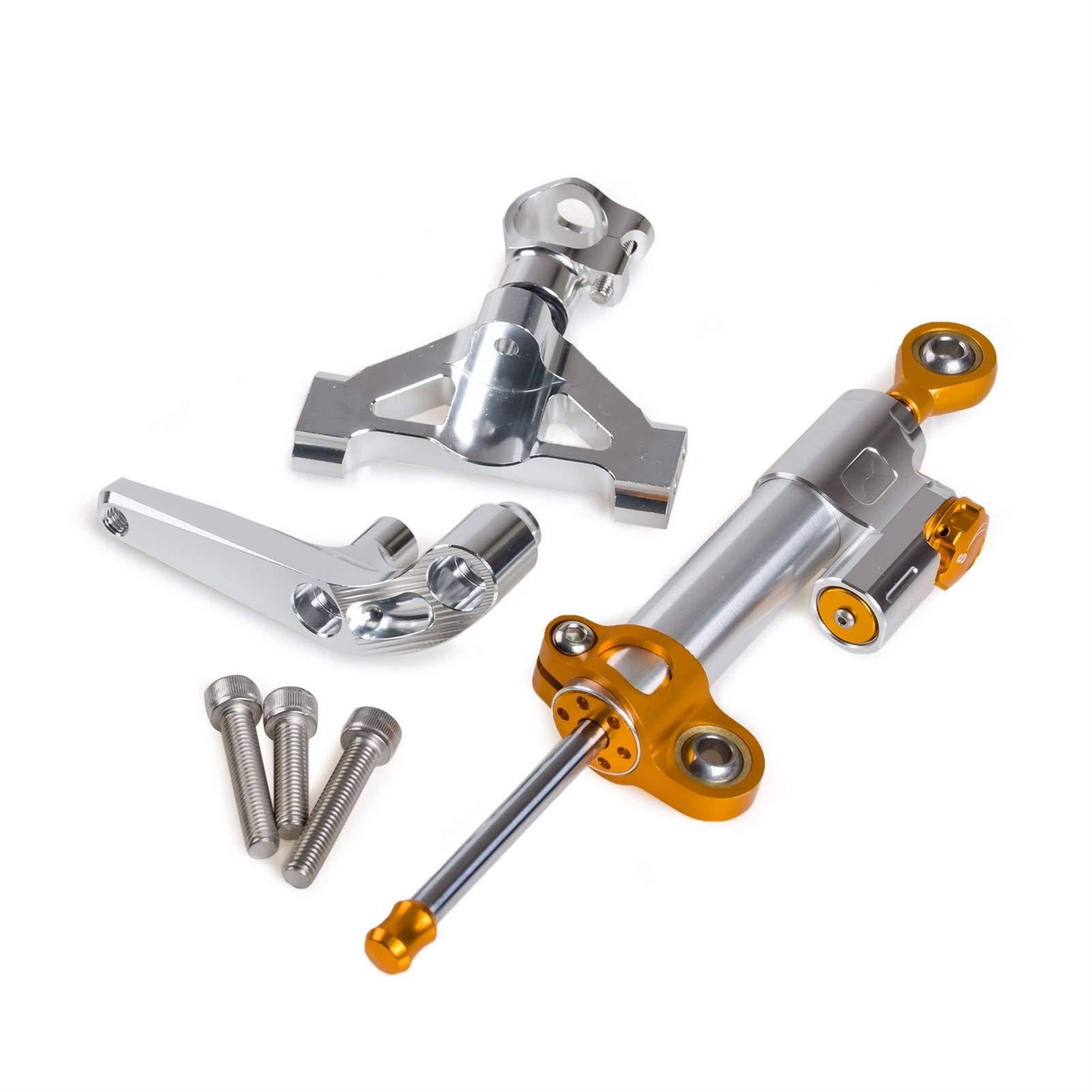 Amazon.com: SKXMOD Motorcycle CNC Steering Damper Mounting Bracket