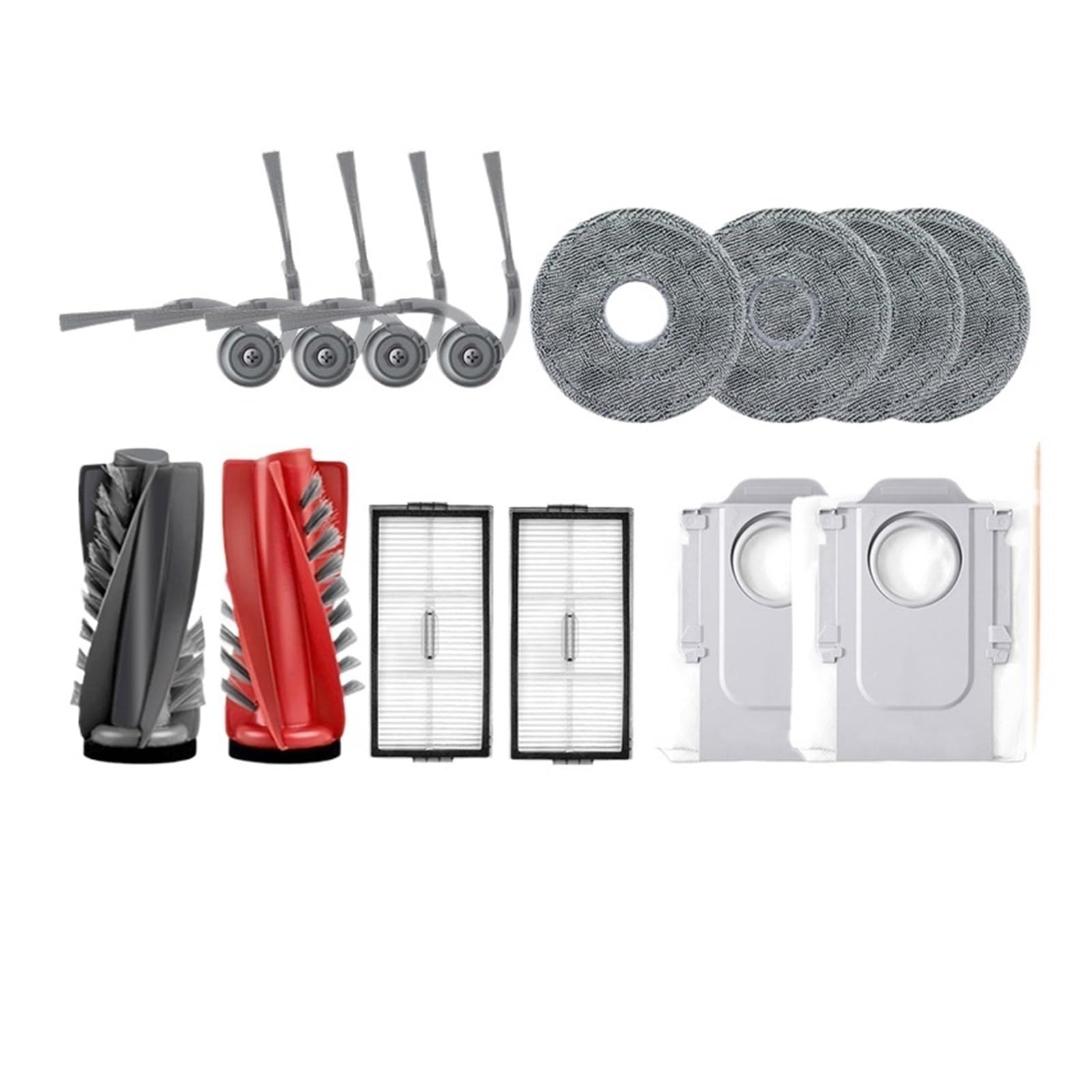 Hizon Set3 Accessories Main Brush,Compatible For Roborock,20 Robot