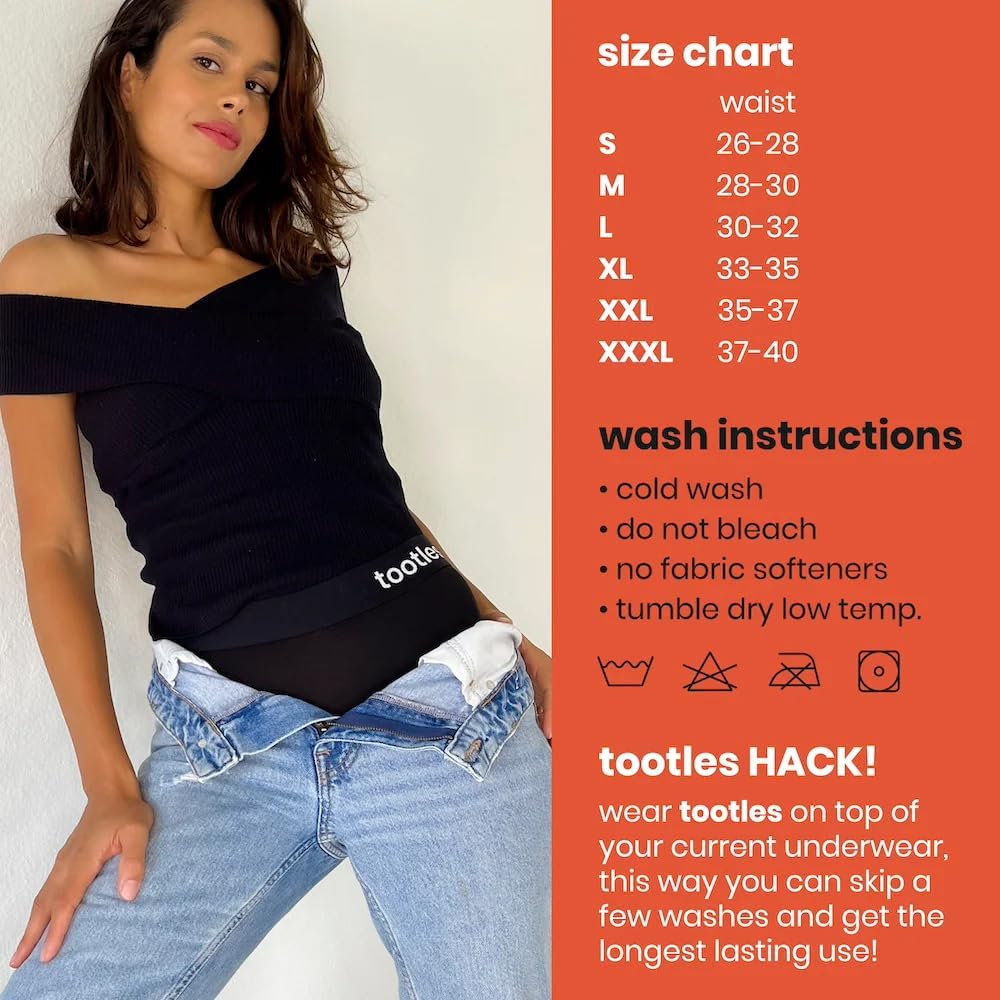 tootles Women's Flatulence-Filtering Bikini 3.0 â Odor-Blocking, Gas-Absorbing Underwear with Replaceable Carbon Filter - Image 8