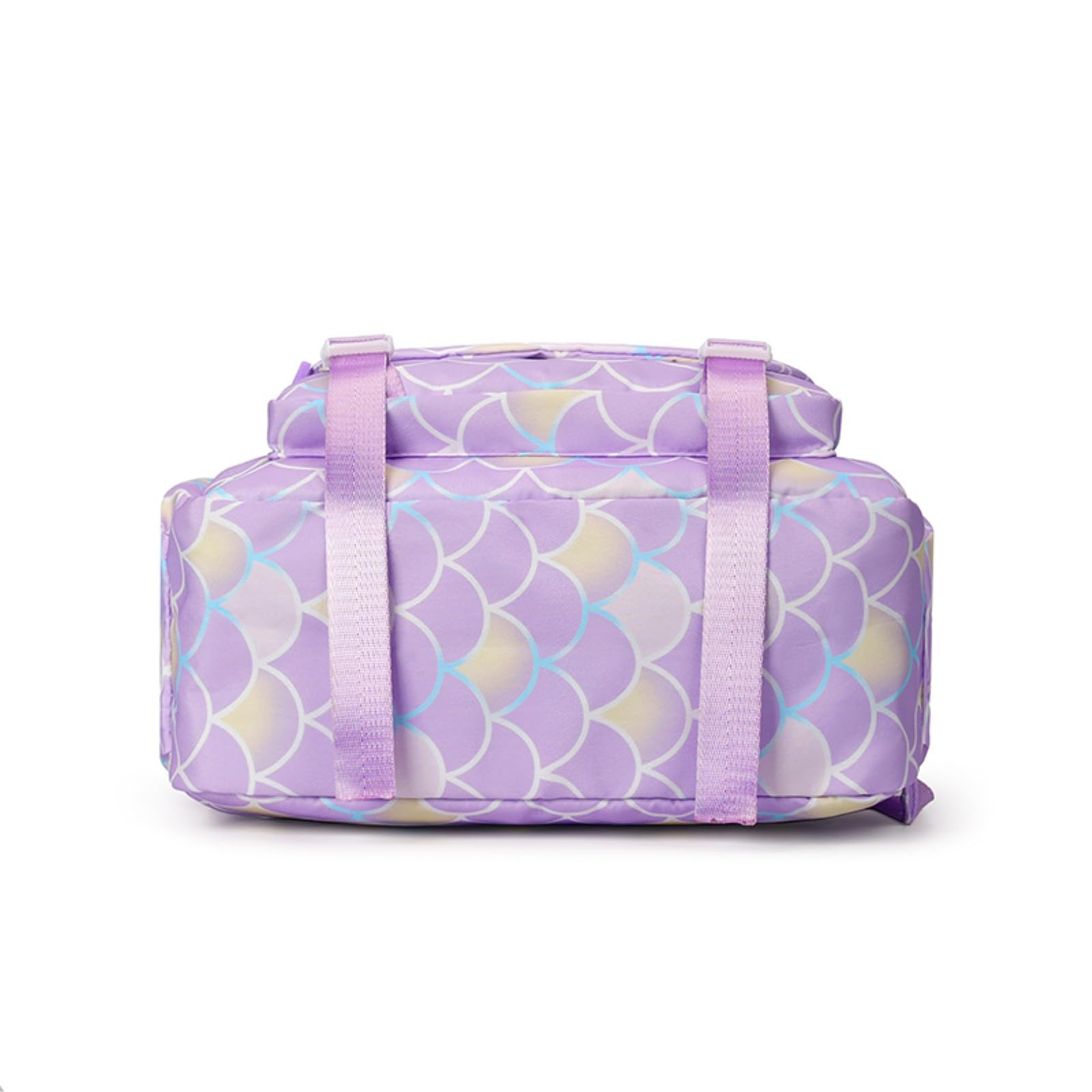 Zaino da Viaggio Sirena Scala 3-in-1 Set Scuola Resistente all'Acqua con Borsa Pranzo E Caso Matita per Ragazze