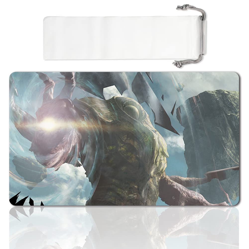 LIUYANZE Board Game MTG Playmat Games Size 60X35 cm CCG Compatible for MTG CCG RPG Trading Card Game (Kozilek, The Great Distortion)