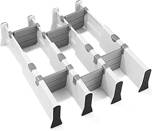 Lifewit 4er Set Schubladentrenner Verstellbar - Ordnungssystem Für Küche & Büro
