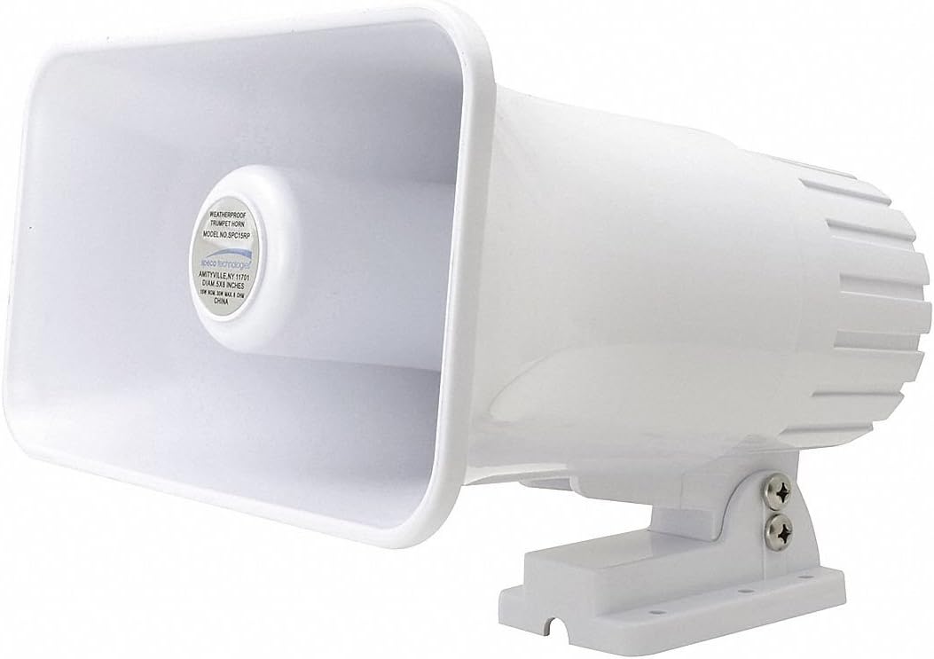 Speco SPC15RP 5x8 in. Weatherproof PA Speaker, 8 Ohm