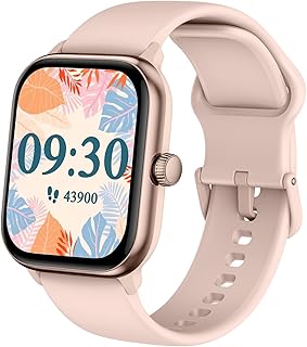 Smart Watch for Men Women,Bluetooth Call Smartwatch,1.85" Alexa Built in Fitness Tracker,100+ Sport Mode IP68 Waterproof W...