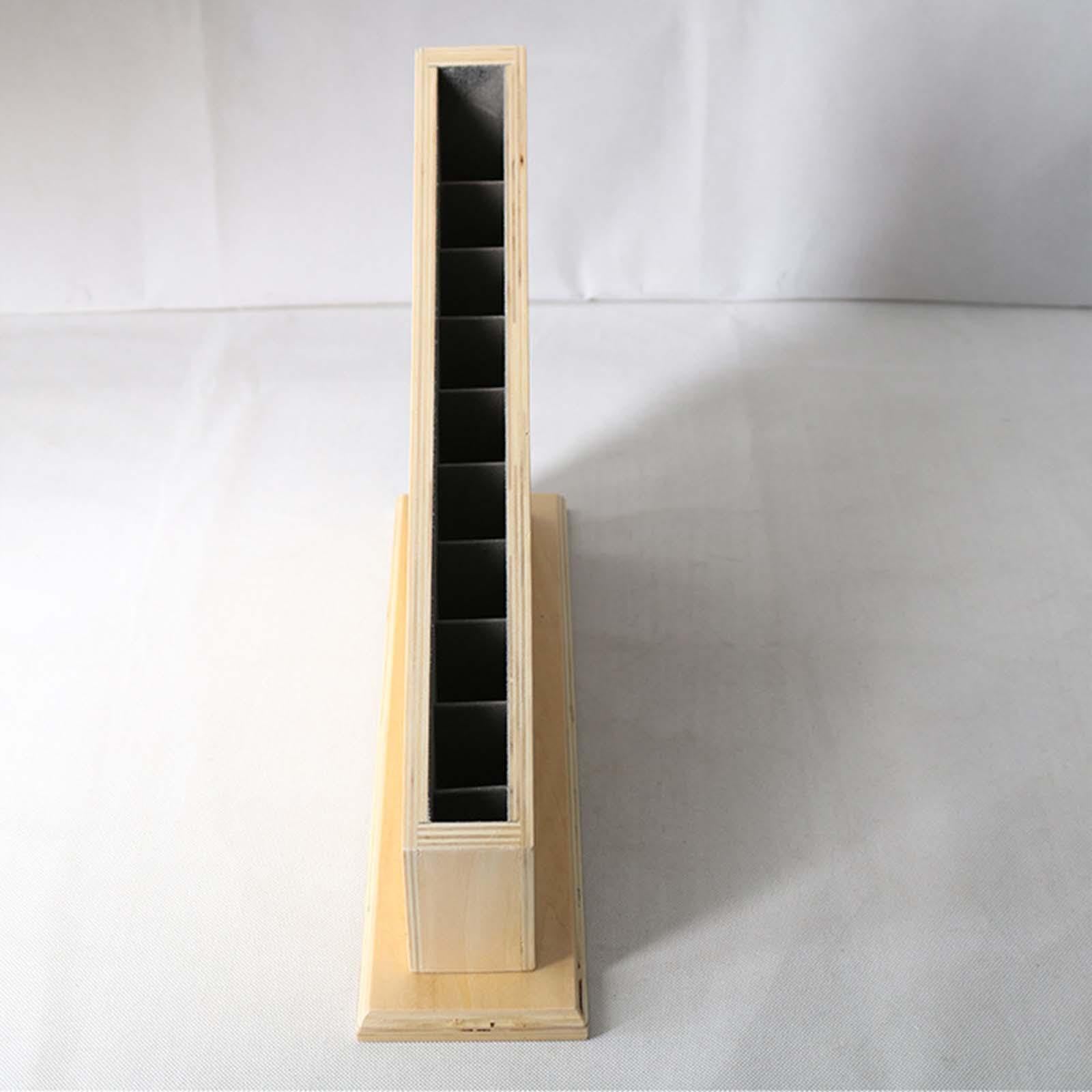Soporte para Varillas, Soporte para Varillas Largas, Materiales Sensoriales Y Ayudas Didácticas, de Madera.