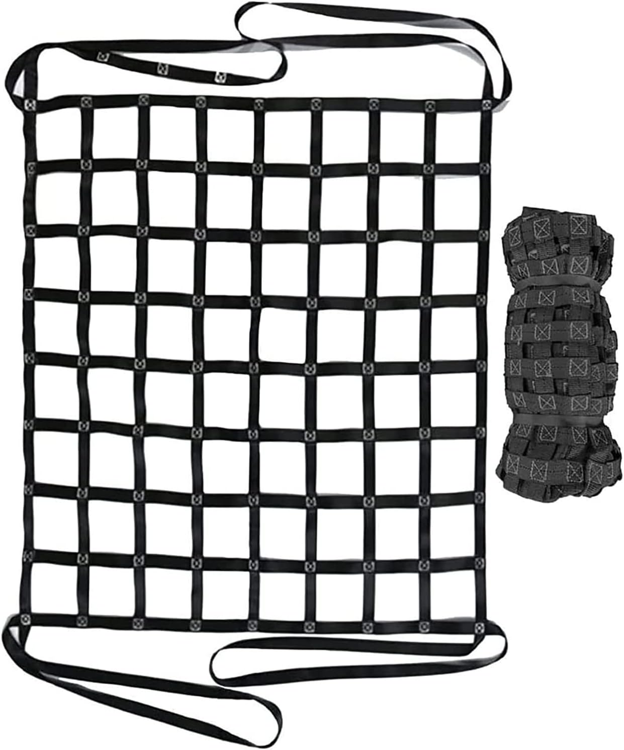 DSVONAUS Lifting Cargo Nets Straps, Safety Lifting Sling Nets Strong