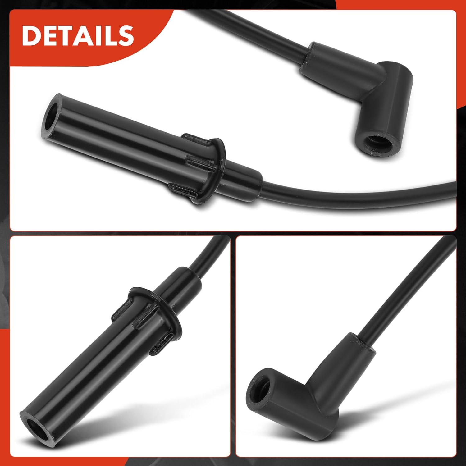 A-Premium 7PCS Spark Plug Wires Compatible with Dodge Ram 1500 94-01, Ram 2500 Van 01, Durango 98-99, Dakota 92-03, B150 B250 92-94, B1500 95-98, B2500 95-97, D150 D250 W150 92-93