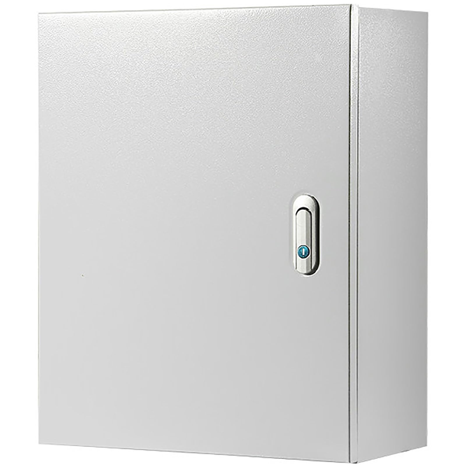 Armadio Elettrico da Esterno Rinforzato, Cassetta Elettrica Esterna, Scatola Derivazione Esterna con Serratura a Maniglia Girevole Piatta e Cerniere Fluide(60x80x25cm/24x31x10in)
