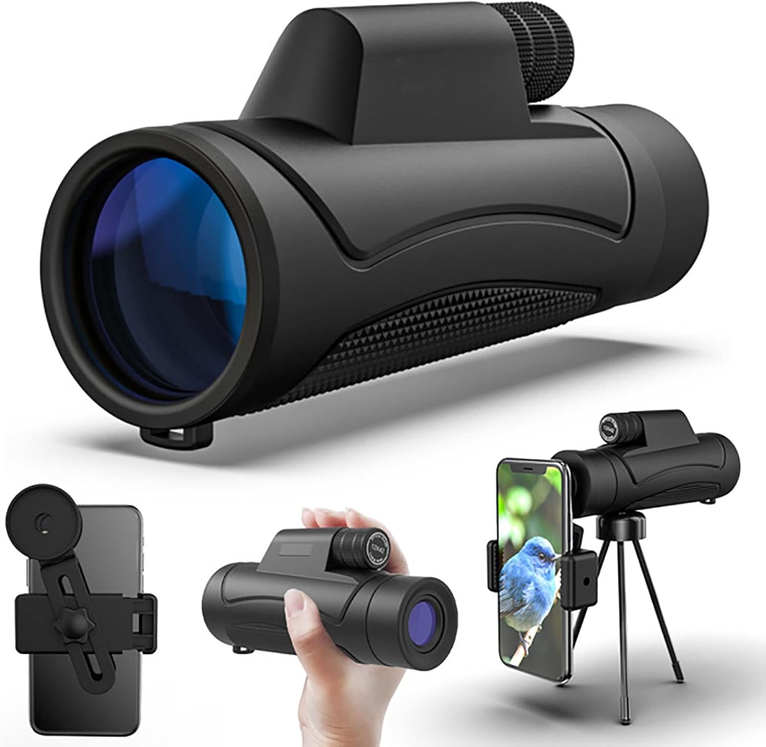 12X370 High Definition Low Light Night Vision Monocular Telescope
