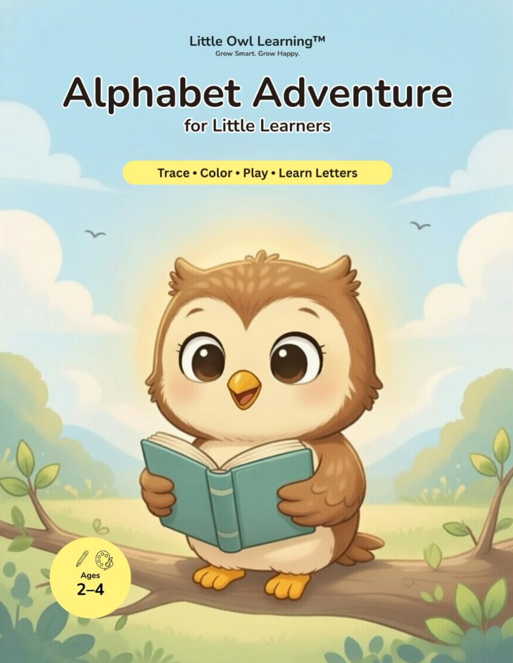 Alphabet Adventure for Little Learners: Trace, Color, Play & Learn Letters – Preschool Activity Book for Ages 2–4