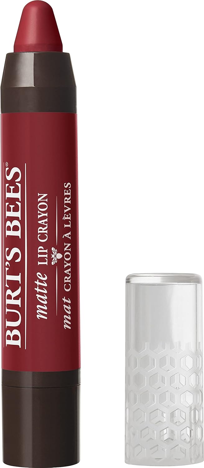 Burt’s Bees Natural Origin Matte Lip Crayon in Redwood Forest
