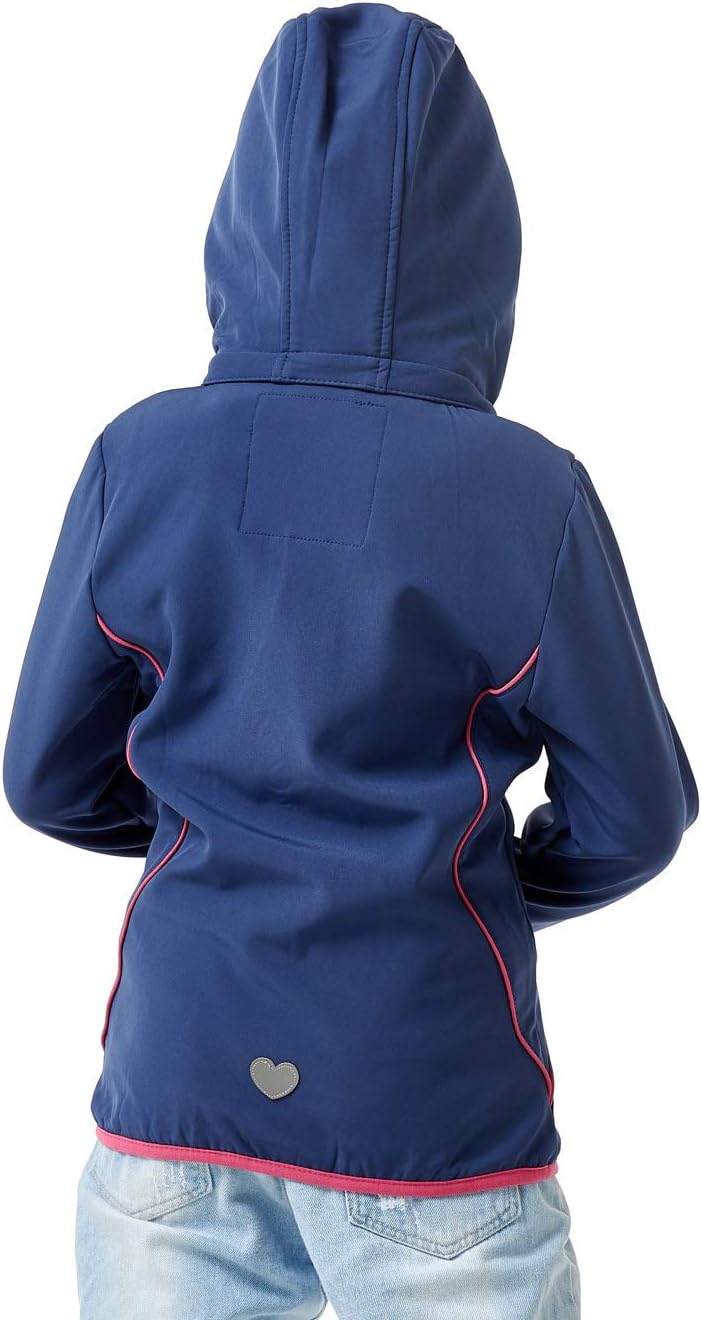 M2C Girls Hooded Fleece Lined Waterproof Windproof Jacket - Image 5