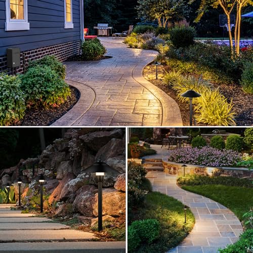 Sunvie KTWW8PA All-In-One Led Pathway Lighting Kit, 8-Pack Low Voltage Landscape Lights thumb #5