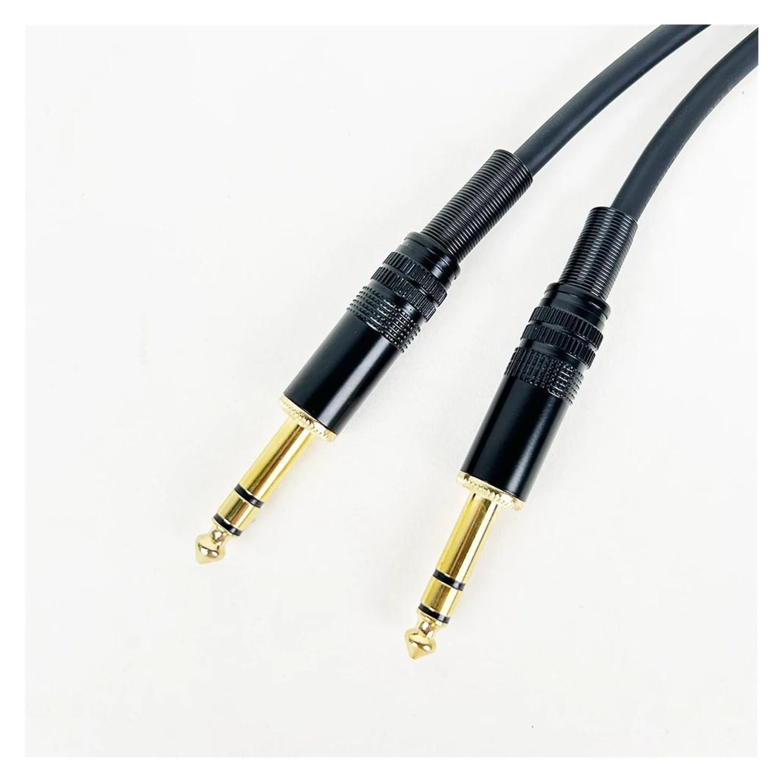 Cavo per chitarra Jack placcato oro da 6,5 ​​a 6,5 ​​1/4 '' Cavo per chitarra acustica Mandolino elettrico Cavo Audio per Strumento Chitarra (Color : A, Size : 300cm)