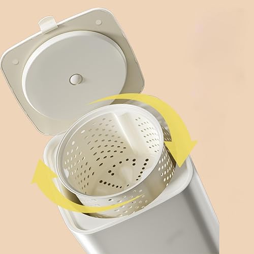 Miniatura 7 de Lavadora pequeña totalmente automática, mini lavadora de 7 litros de capacidad con 3 modos de limpieza profunda para ropa interior, ropa de bebé,