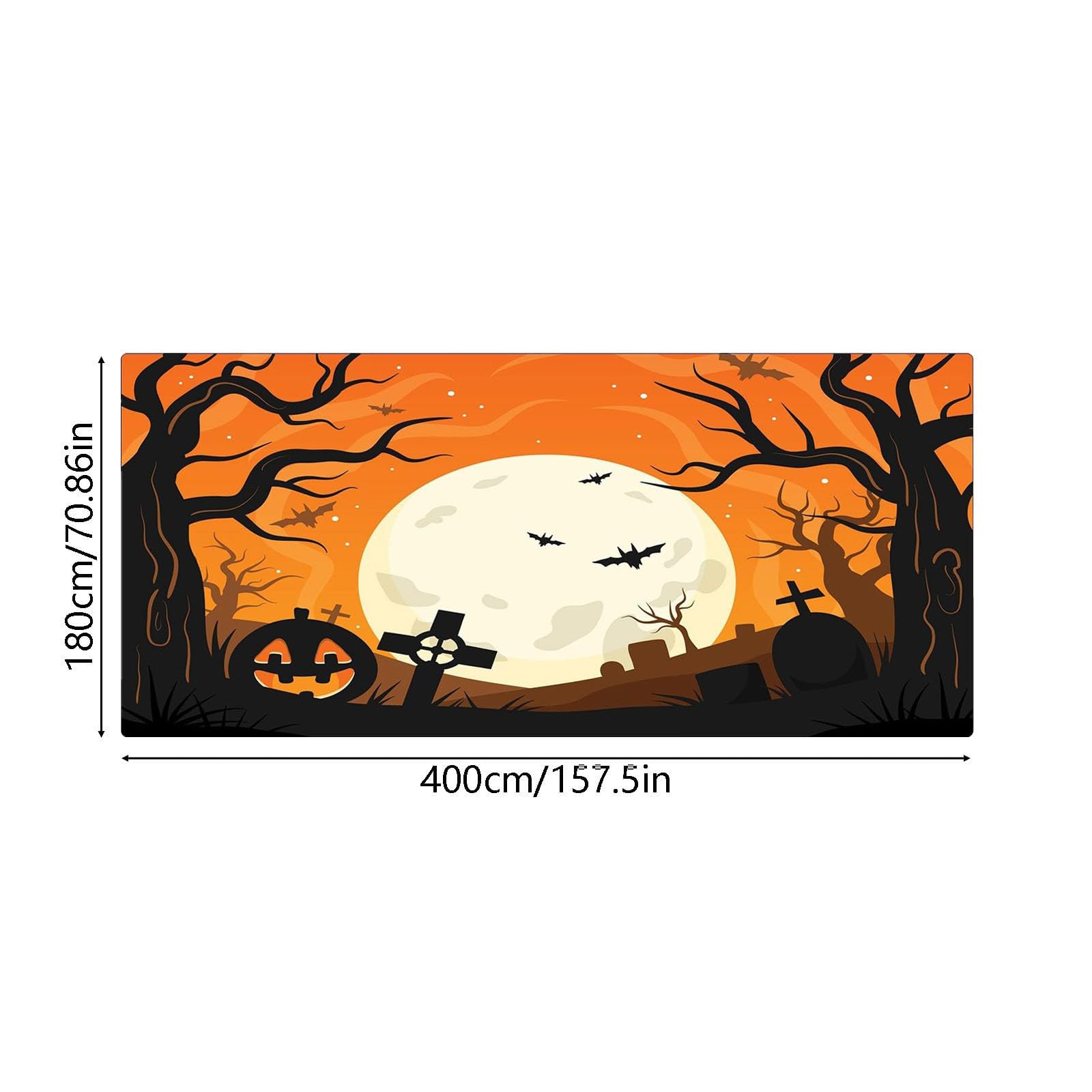 Cartel de bienvenida de Halloween para puerta de garaje, decoración de Halloween, cubierta de puerta de garaje, caldero, mural para el hogar, al aire libre, interior, fiesta, pared, ventana, patio, 1