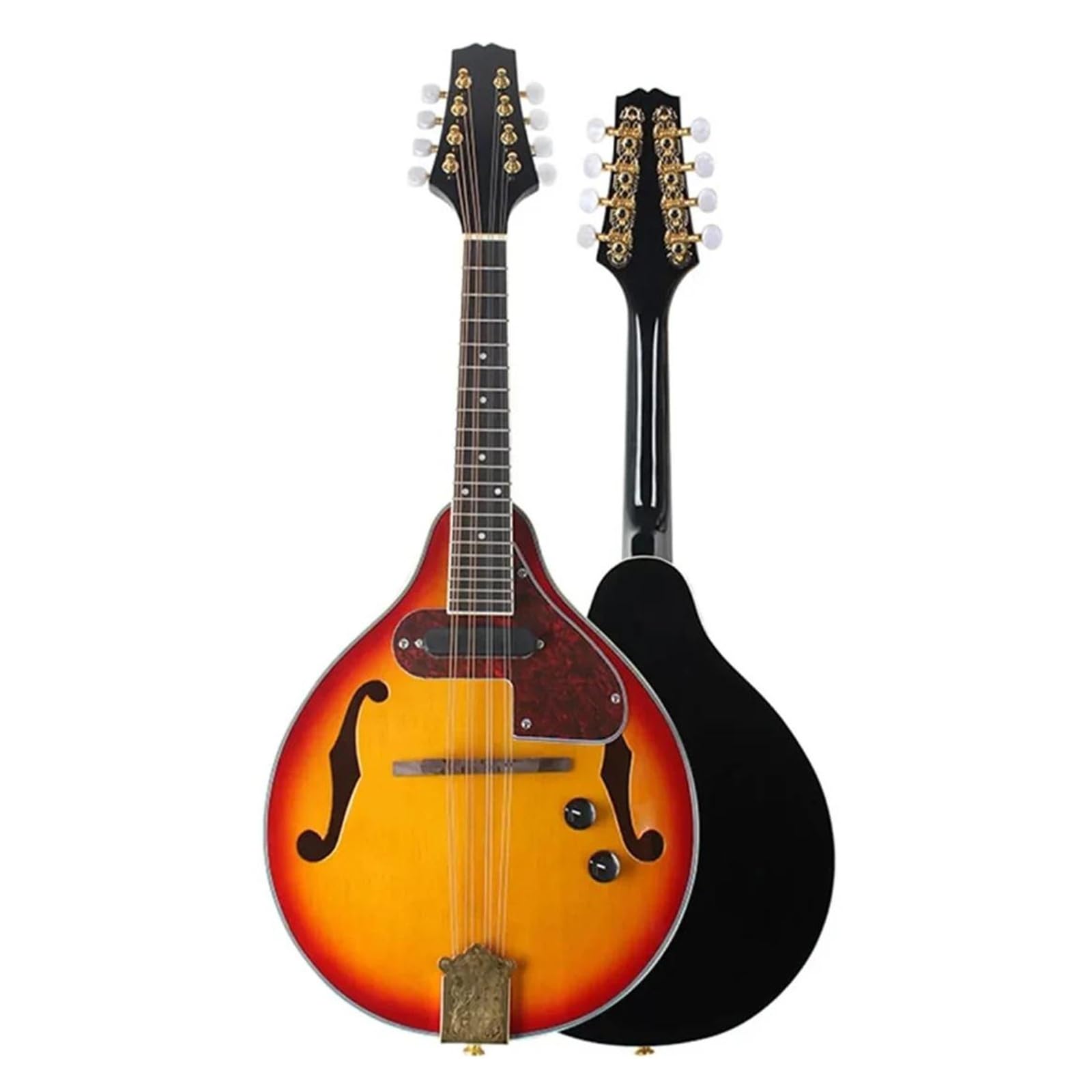 mandoline instrument Elektrisches Mandolinen-Set 8-saitig A-Stil elektrische Mandoline für Anfänger Übungsinstrumente