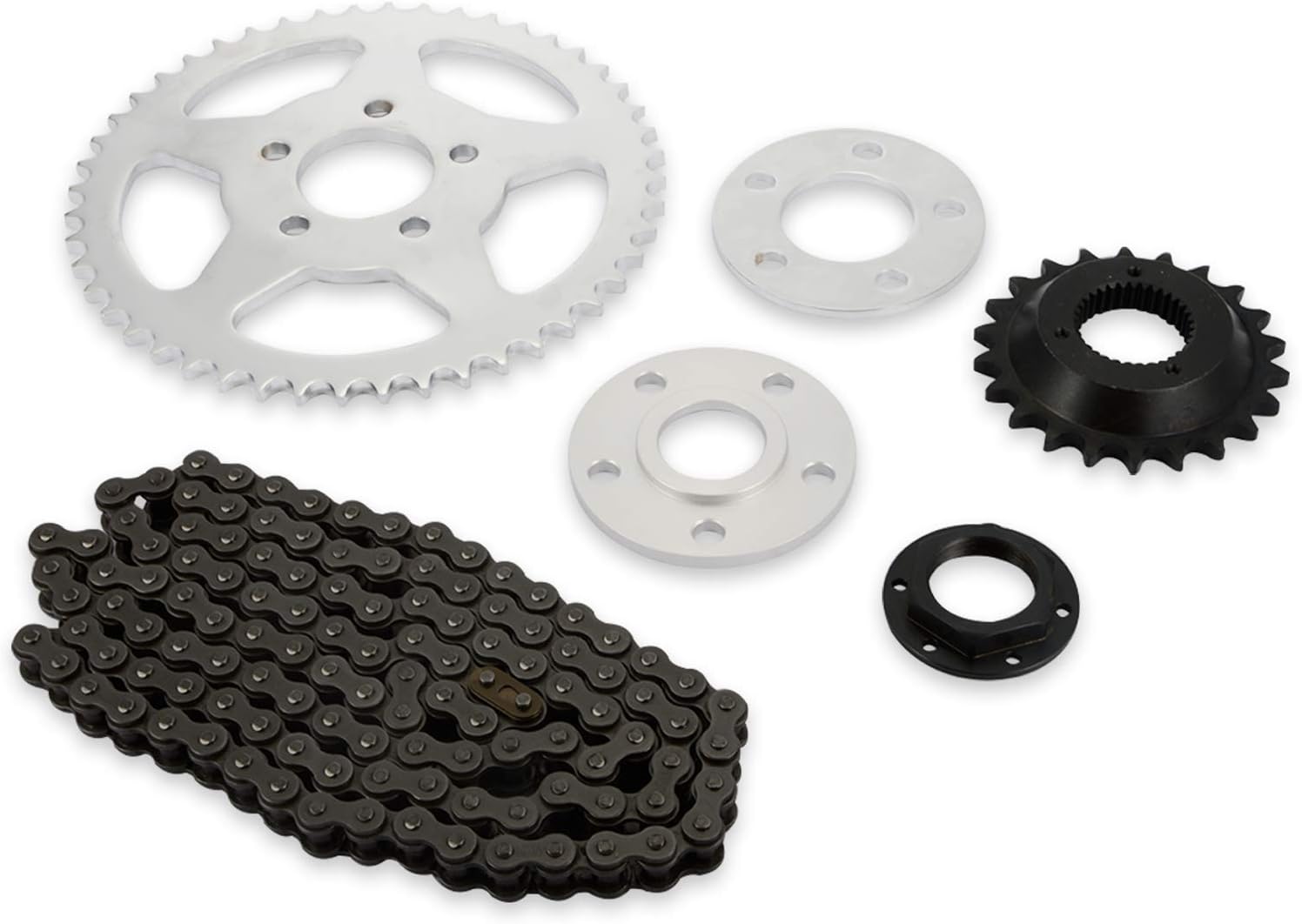 Chain Drive Transmission Sprocket Conversion Kit Belt to Chain
