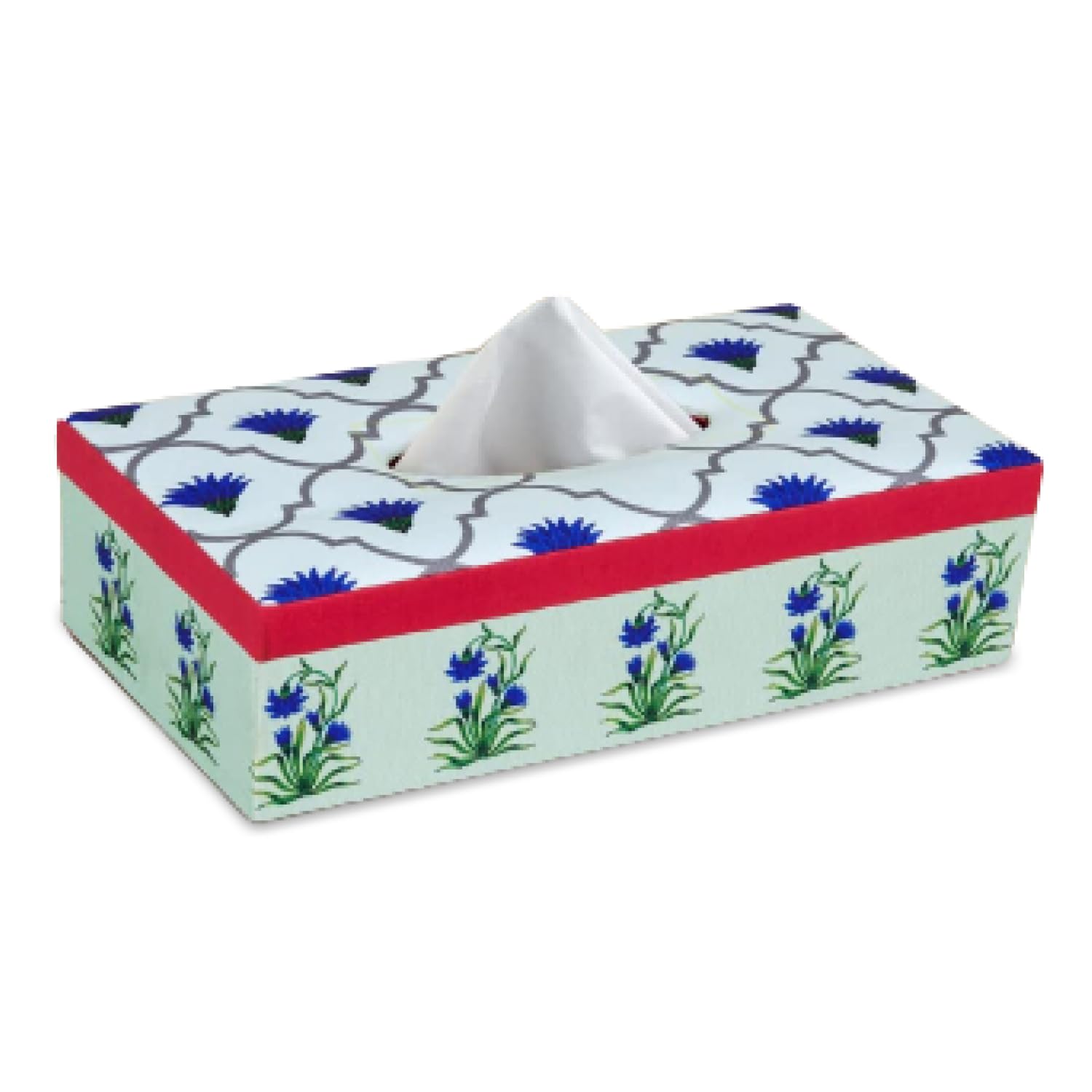 Stylish Tissue Box Holder - Handcrafted & Elegant -7