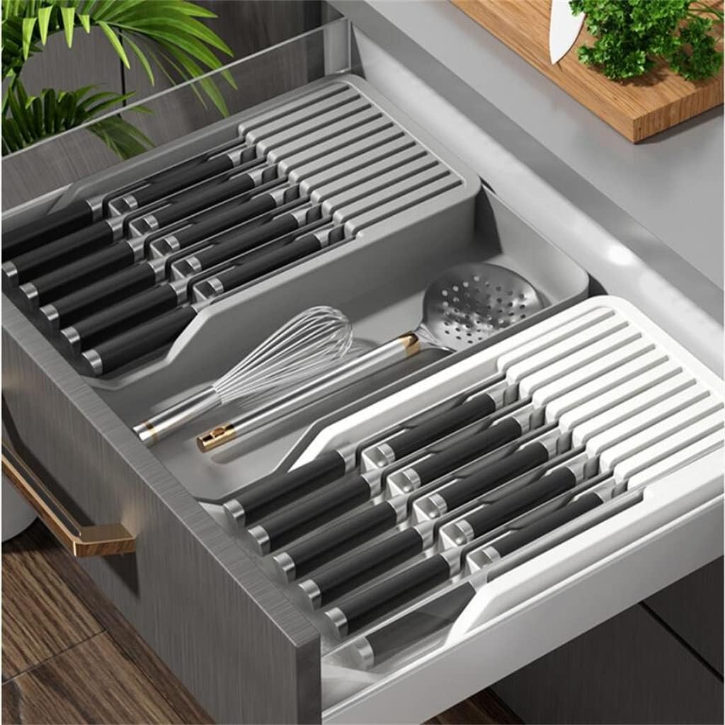 Kitchen Holder, Storage Box, Separation And Sorting Rack, Tableware Drawer