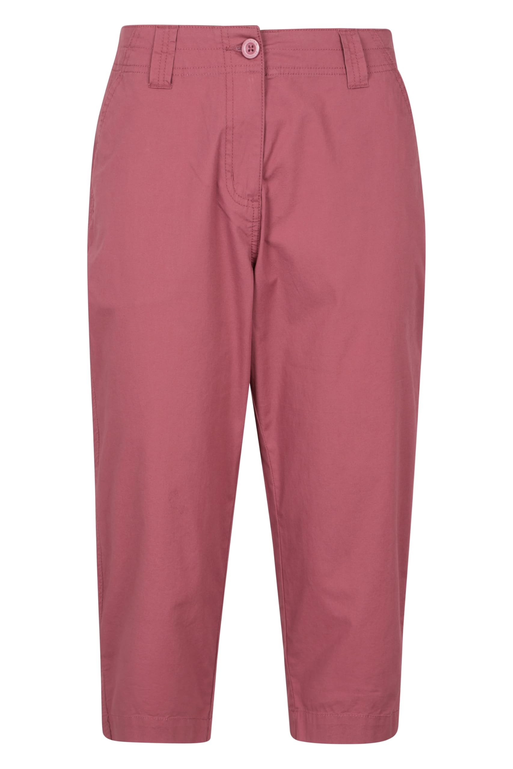 Mountain Warehouse Women's Pink Coastal Stretch Capris - Breathable, Lightweight Bottoms With Fast Drying Fabric & Lots Of Pockets - Best For Spring Summer & Outdoors 24
