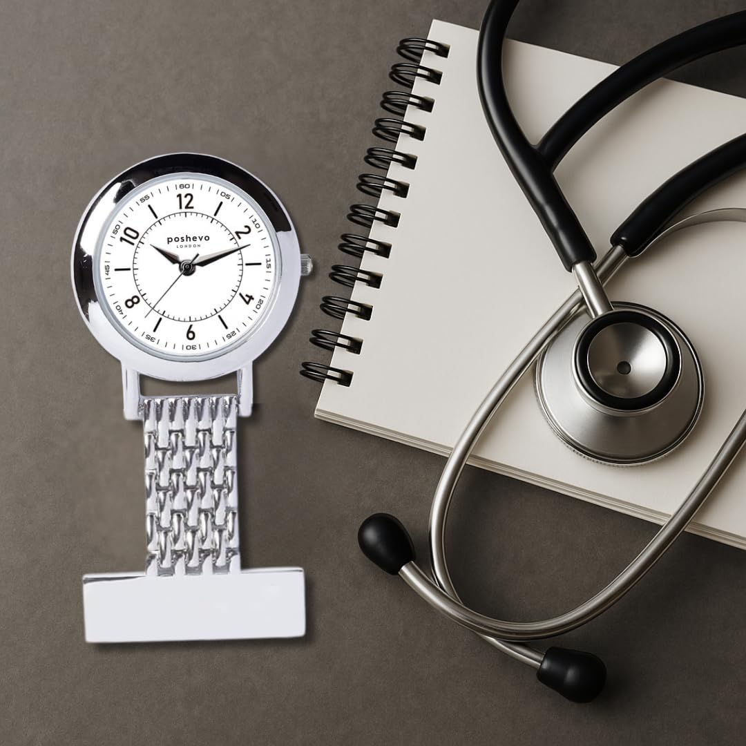 Krankenschwester-Taschenuhr für Damen und Herren, klassische Quarzuhr, stilvolle Krankenschwesteruhr, perfekte Geschenke für medizinisches Fachpersonal