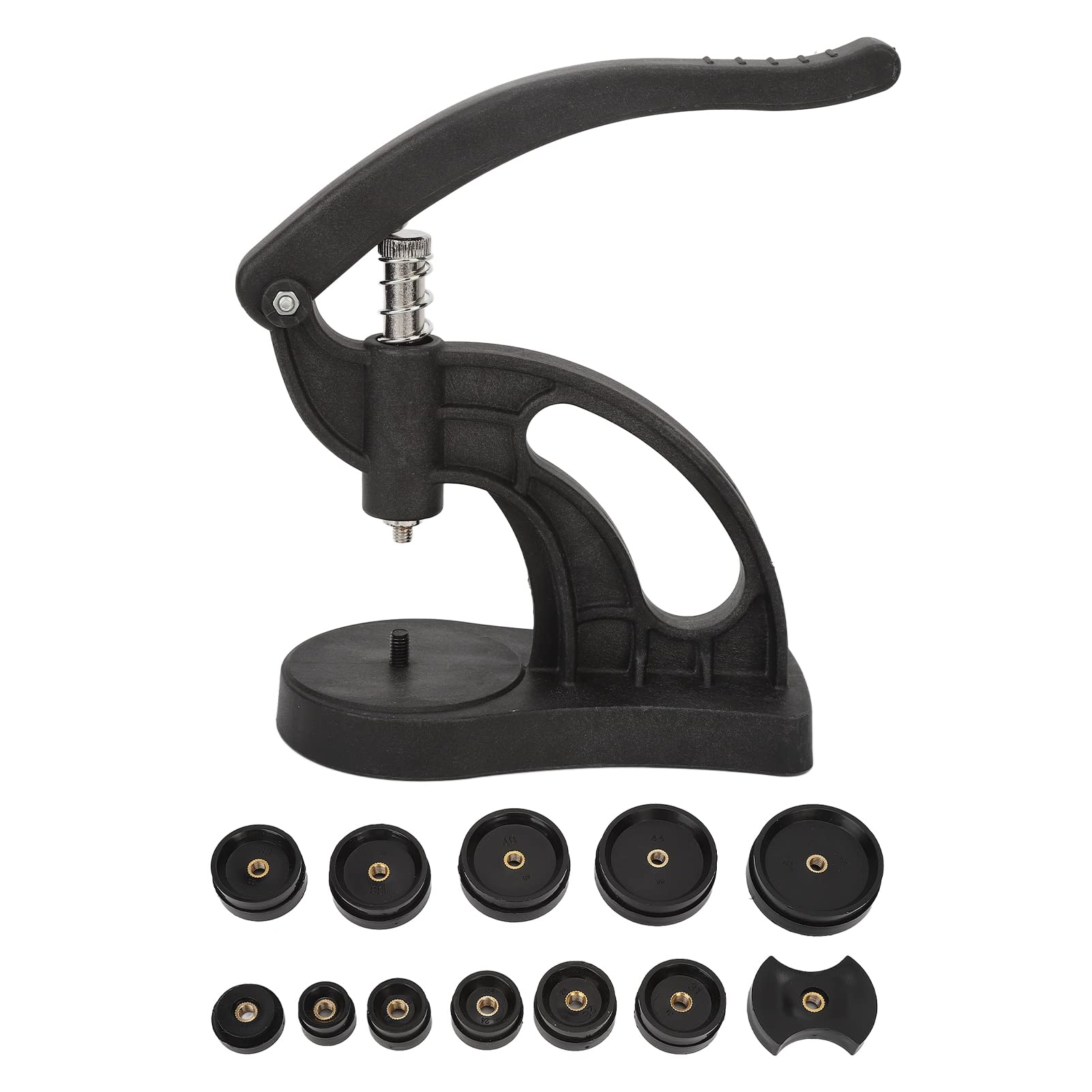 Watch Press Tool Set,Watch Press Set Back Case Closer with 12Pcs Mould Watch Case Closer Watch Repair Kit Watch Press Kit for Various Kinds of Watch