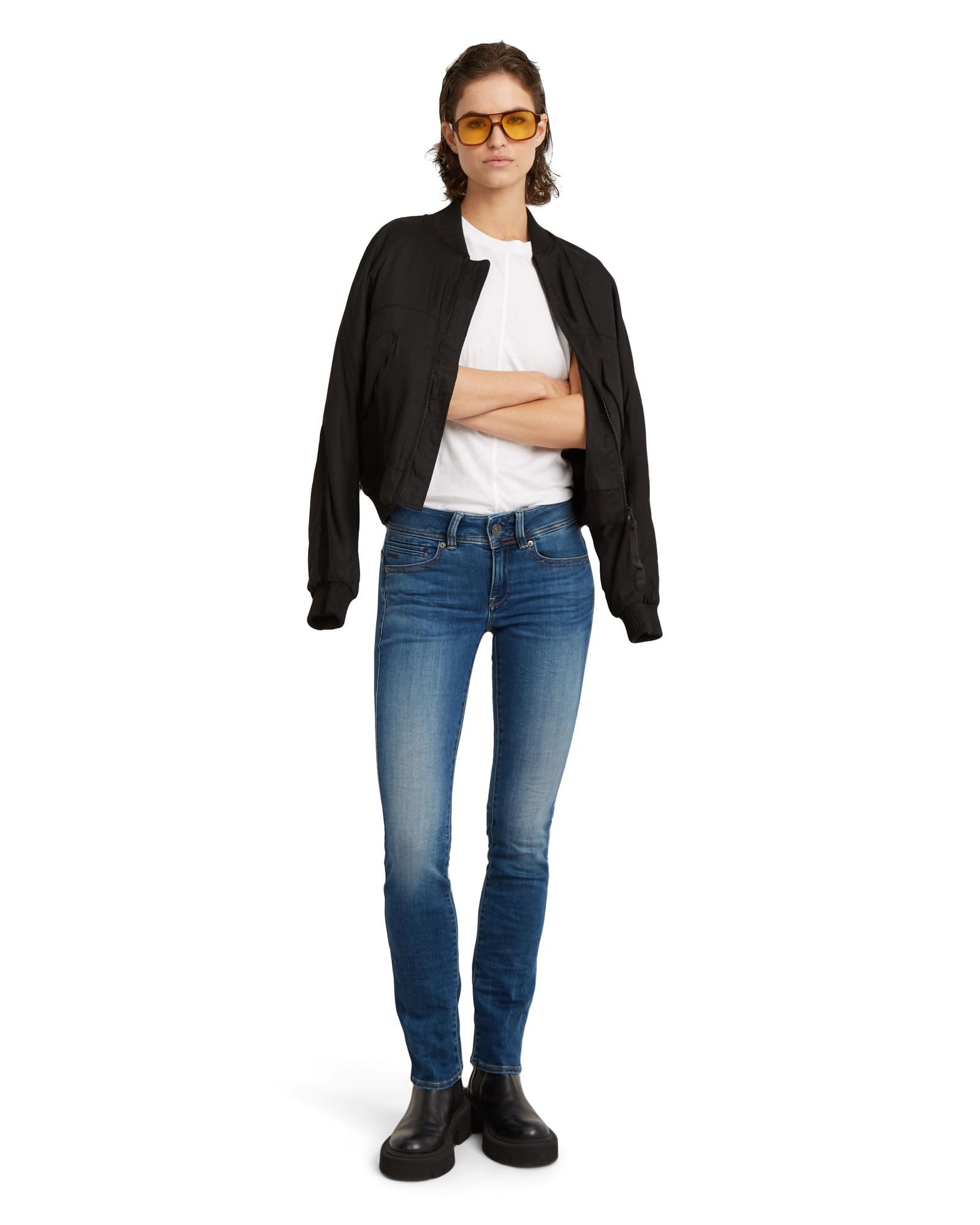 G-Star Donne Midge Saddle Straight Jeans