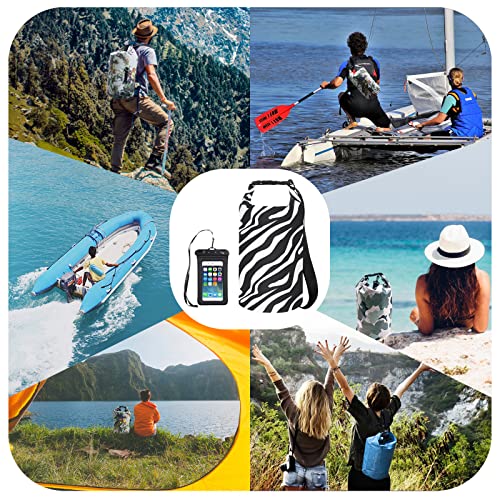 Image of OMGear Waterproof Dry Bag Backpack Phone Pouch 40L /30L /20L /10L /5L Floating Dry Sack for Kayaking Boating Outdoors Activities