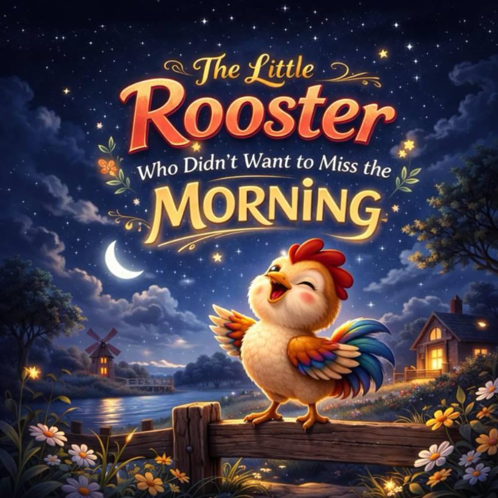 The Little Rooster Who Didn't Want to Miss the Morning: Children’s Bedtime Picture Book | Early Rising Moral & Farm Adventure | Ages 2–7 (Sleepy Little Animals)