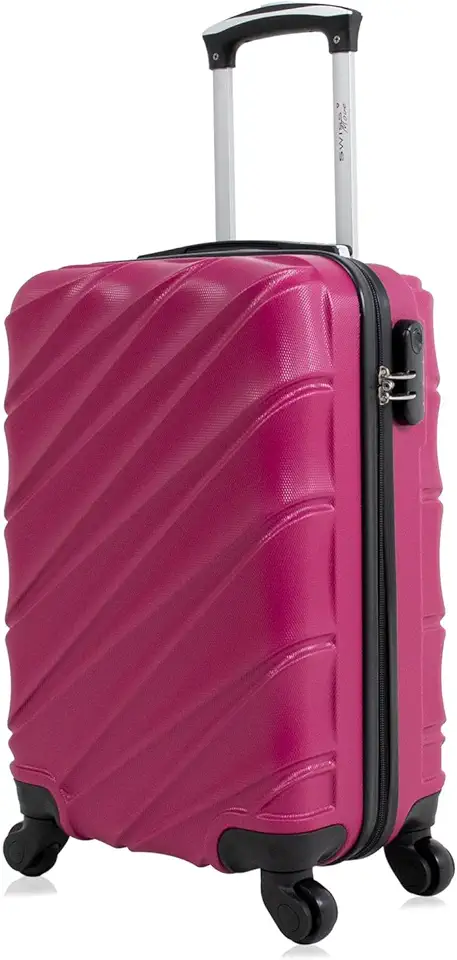 Mala de viagem bordo pequena 10kg Havana Swiss Move Pink