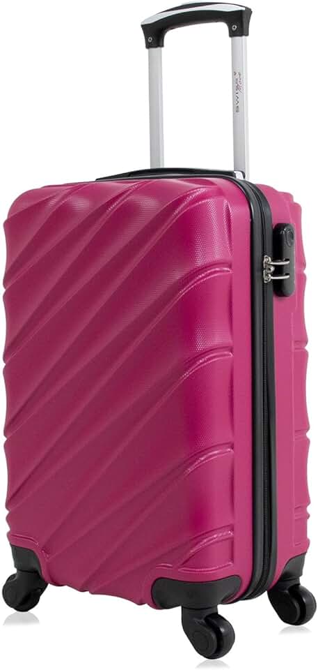 Mala de viagem bordo pequena 10kg Havana Swiss Move Pink