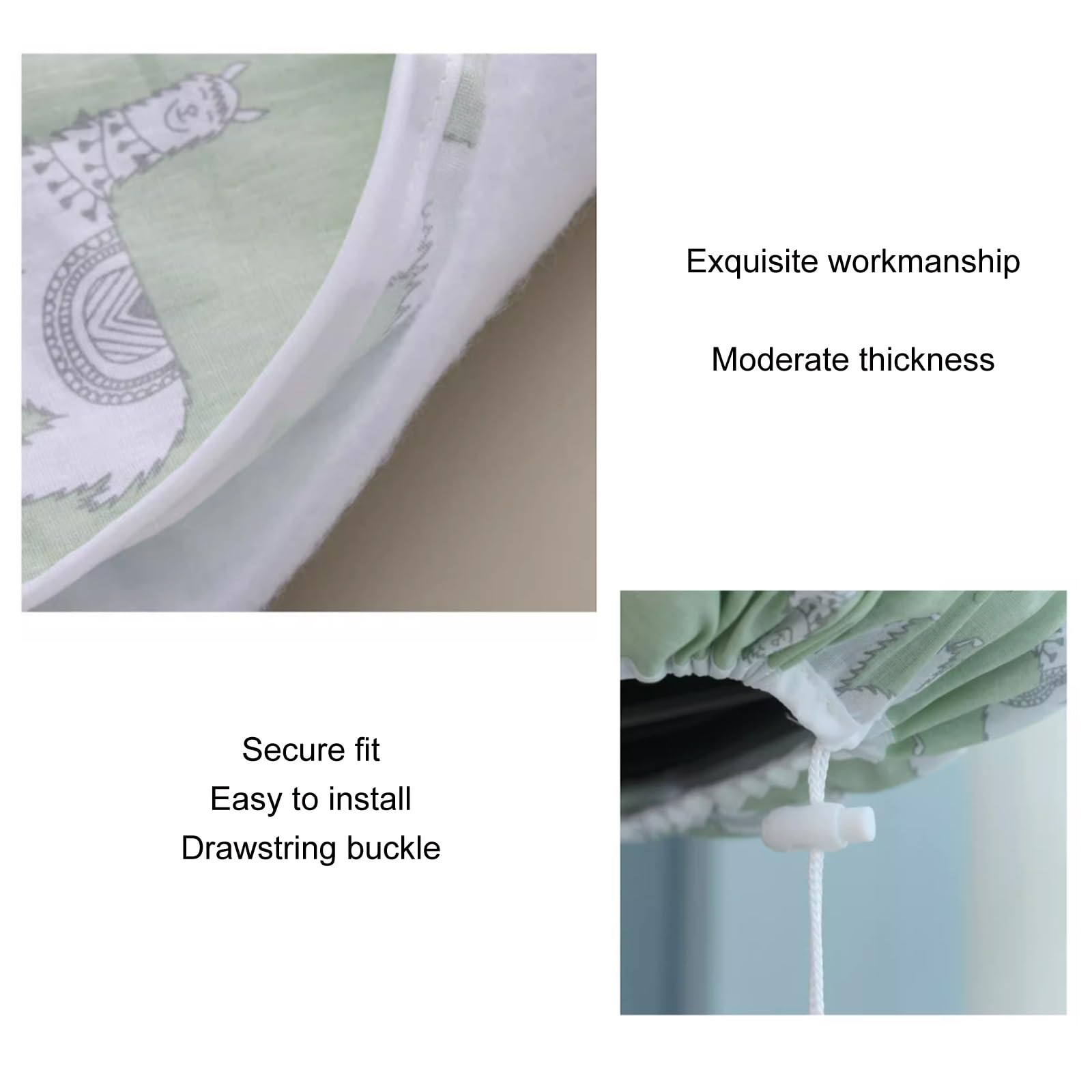 Copertura per ASSE da Stiro, Copertura per ASSE da Stiro Resistente al Calore, con Imbottitura, Copertura di Ricambio per ASSE da Stiro con Isolamento Termico Resistente alle Bruciature (Color : A)