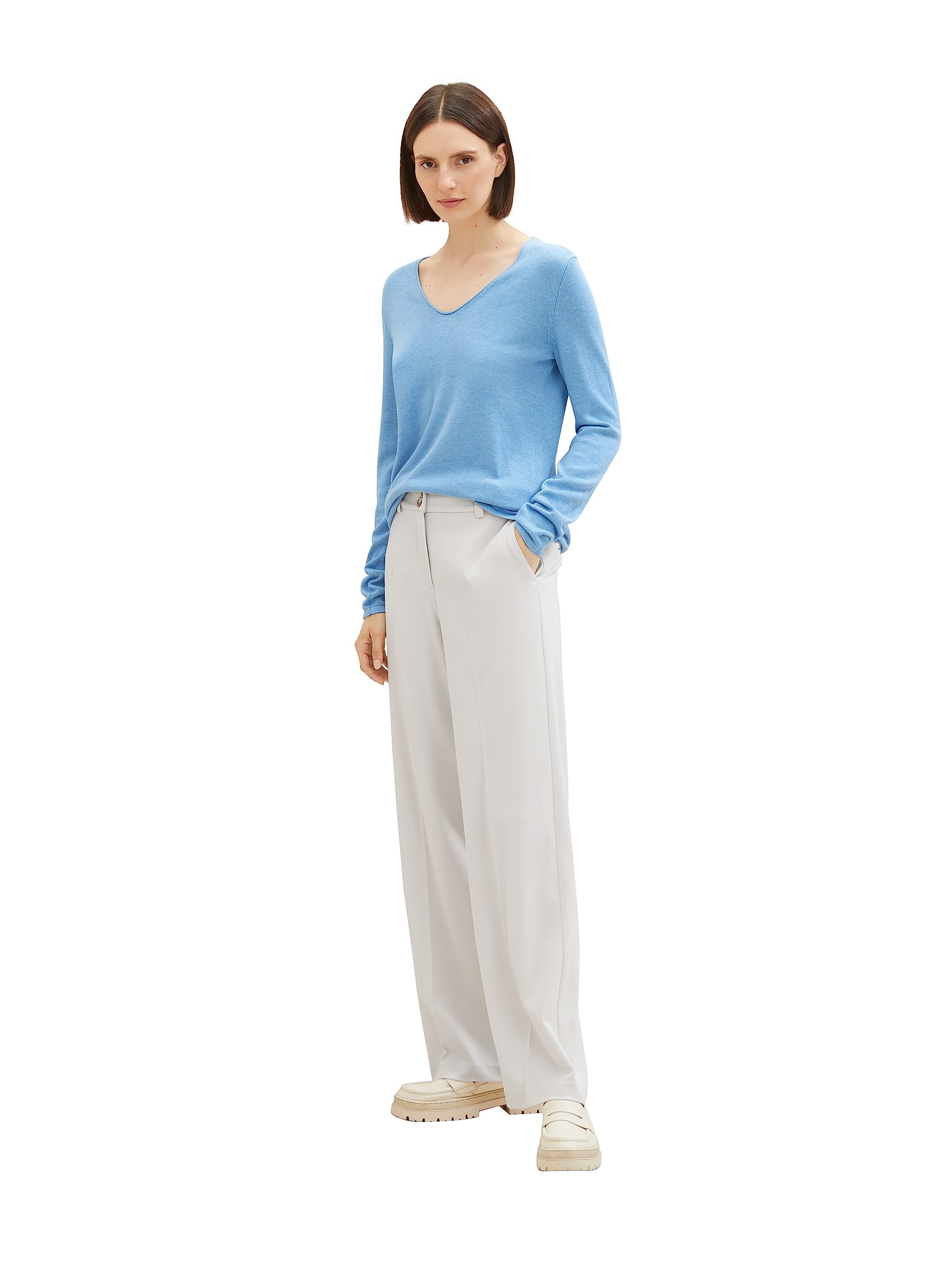 TOM TAILOR 1012976 Sweter z dzianiny Basic Kobiety
