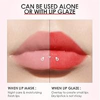 Vista 3 de Aceite de labios voluminoso, brillo labial hidratante, bálsamo labial tintado, cuidado de labios, aceite de labios transparente Toot, brillo