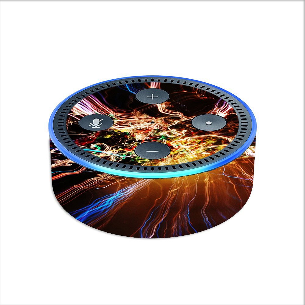 Skin Decal Vinyl Wrap for Amazon Echo Dot 2 (2nd Generation) / Light Exposure